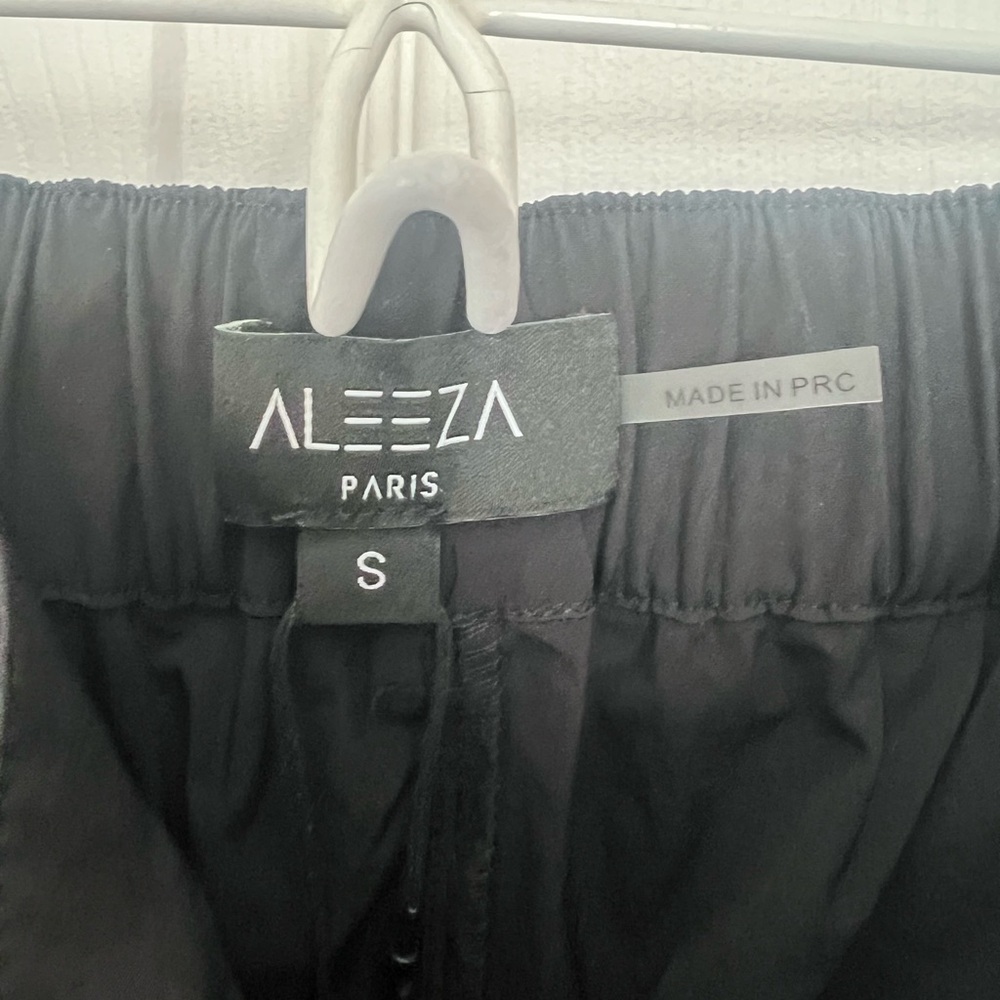NWT | Aleeza Paris Urban Boutique Designer Black Pants, Size S 31" - Picture 5 of 9